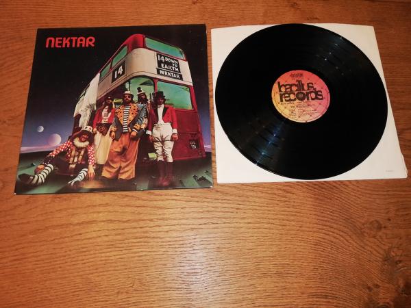 Nektar Down to Earth 1974 Bellaphon BLPS 19190 Q Deutsche Pressung VG+/VG+